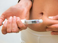 Diabetes, injection, insulin injection, diabetic injection
