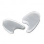 Silicone toe separators low profile