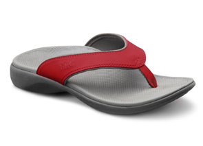 orthotic flip flops with arch support